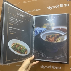 Menu nhà hàng