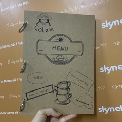 Menu nhà hàng, quán ăn