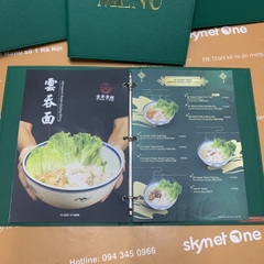 Menu nhà hàng