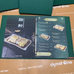 Menu nhà hàng