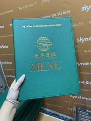 Menu nhà hàng