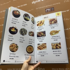 Menu bìa da