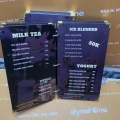 Menu bìa bồi