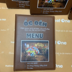 Menu bìa da