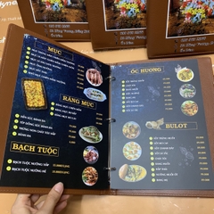 Menu bìa da