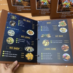 Menu bìa da