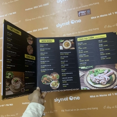 Menu chống nước