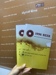 Menu giấy