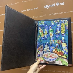 Menu bìa da