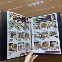 Menu bìa da