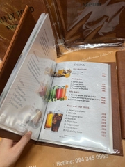 menu nhà hàng