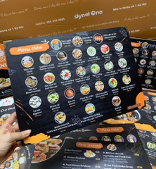 menu nhà hàng