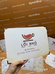 menu cafe