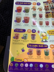 menu led