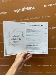 menu spa