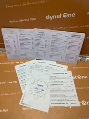 menu spa
