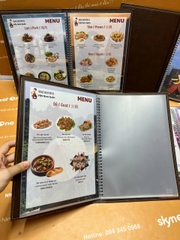 menu nhà hàng