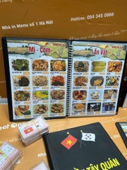 menu nhà hàng