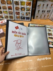 menu nhà hàng