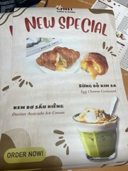 menu cafe