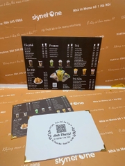 menu cafe