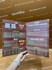menu nhà hàng