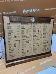 menu cafe