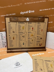 menu cafe