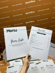 menu cafe