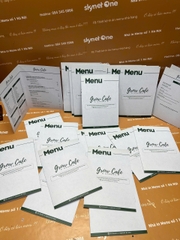 menu cafe