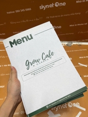 menu cafe