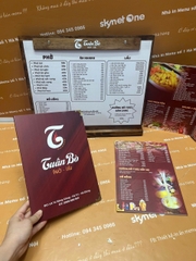 menu nhà hàng