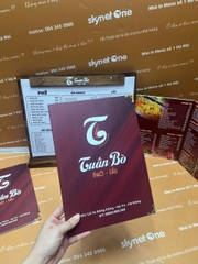 menu nhà hàng