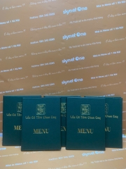 menu nhà hàng