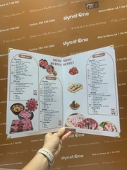 menu nhà hàng