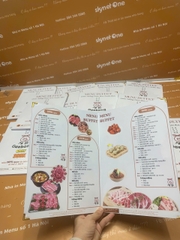 menu nhà hàng