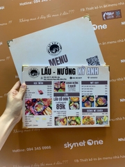 menu ăn vặt