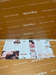 menu spa