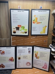 menu cafe