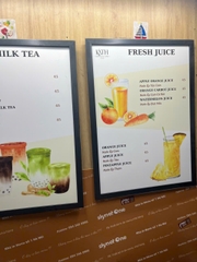 menu cafe
