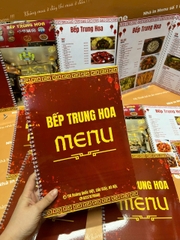menu nhà hàng
