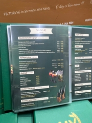menu nhà hàng