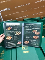 menu nhà hàng