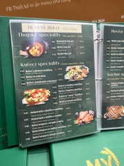 menu nhà hàng