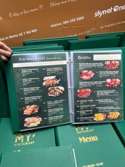 menu nhà hàng