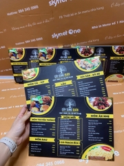 menu nhà hàng