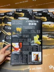 menu nhà hàng