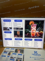 menu cafe