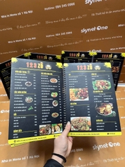 menu ăn vặt