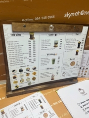 menu cafe